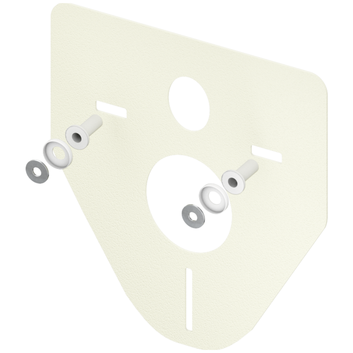 Hanging toilet with bidet function TECE (10 in 1) SET2 Rimless with soft-closing lid and concealed frame with button