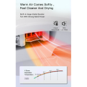 Hanging toilet with bidet function TECE (10 in 1) SET2 Rimless with soft-closing lid and concealed frame with button