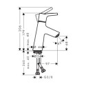 HANSGROHE Talis S 80 CoolStart faucet, 72014000