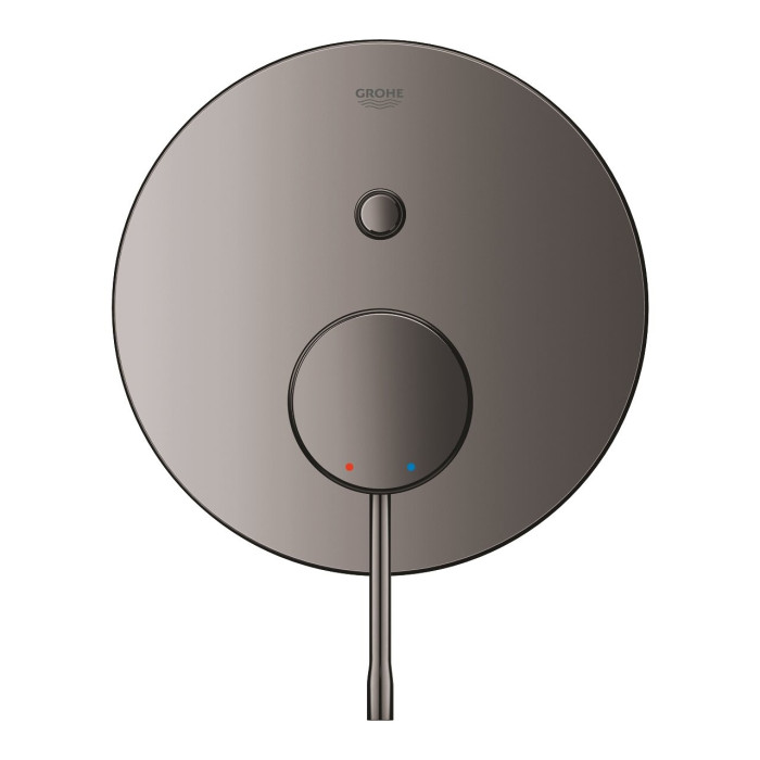 Встраиваемый смеситель для ванны-душа GROHE Essence 2 выхода, жесткий графит, 24167A01