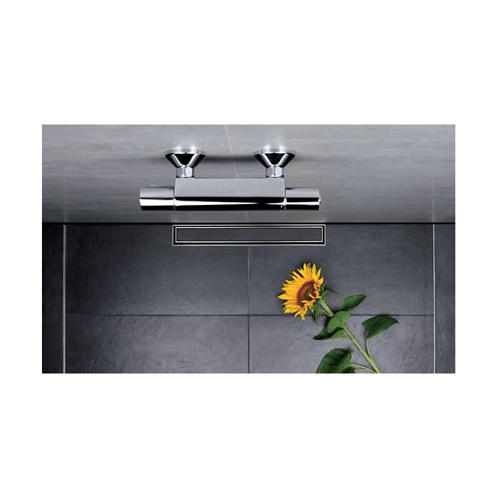 Shower channel sets HL Primus line with adhesive tile