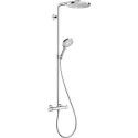 Termostatiska lietus duša sistēma HANSGROHE Raindance Select S Dušas caurules 240 1jet, 27633000