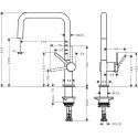 Virtuves (izlietnes) maisītājs HANSGROHE Talis M54, 72806670