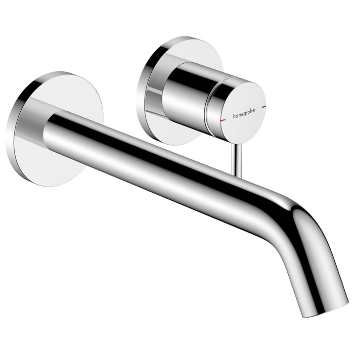 Встраиваемый смеситель для раковины HANSGROHE Tecturis S 225 мм, хром, 73351000