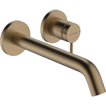 Potinkinis maisītājs izlietnei HANSGROHE Tecturis S 225 mm, berzta bronza, 73351140