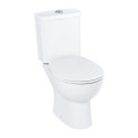 Uzstādāms tualetes pods GROHE Bau Ceramic Rimless ar mīksto aizvēršanas vāku, 39496000