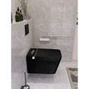 Hanging toilet with bidet function Rimless with seat and cover 800