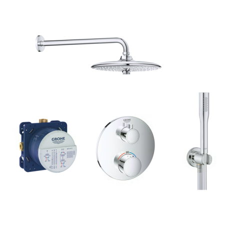 Встраиваемые термостатические душевые комплекты GROHE Grohtherm SmartControl SET1