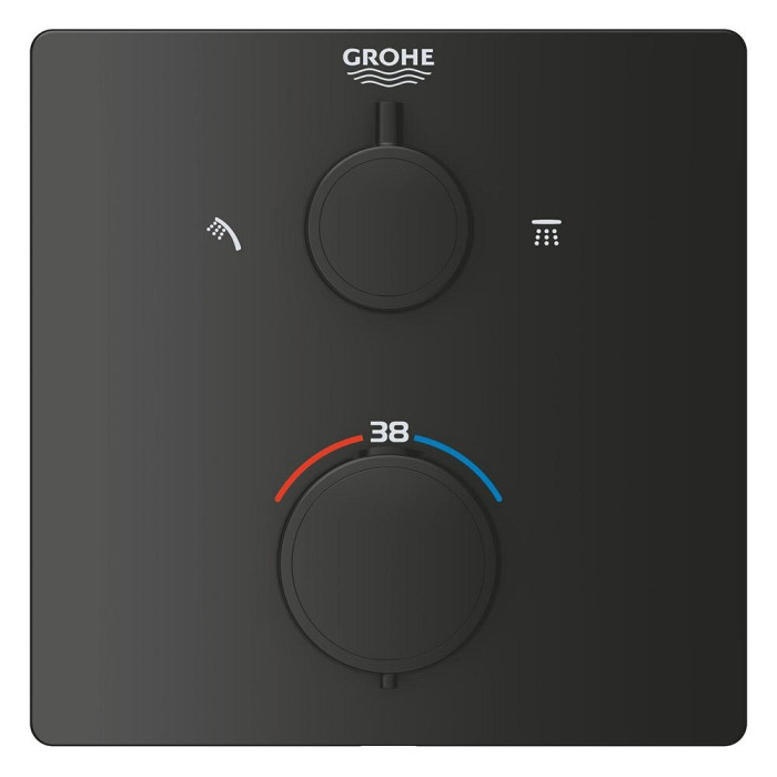 Встраиваемый термостатический душевой комплект GROHE Precision, 348822430