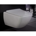 Подвесной унитаз VILLEROY & BOCH Venticello DirectFlush с тонким (узким) сиденьем с плавным закрыванием, покрытие Ceramic plus