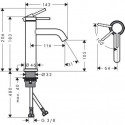 HANSGROHE Tecturis S 110 CoolStart faucet, 73312140