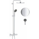 GROHE Vitalio Start 250 Thermostatic Shower System, 26816000