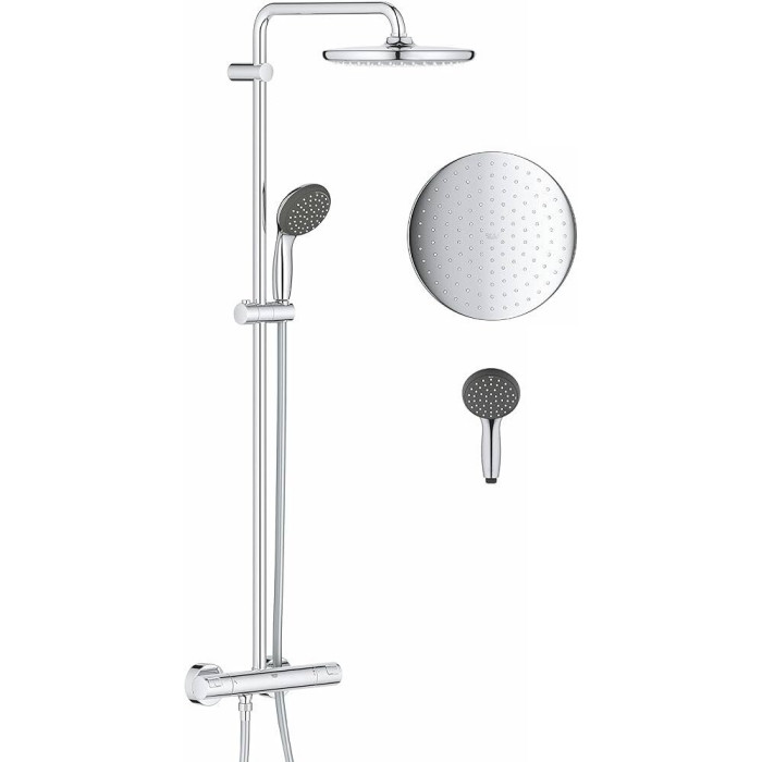Termostatiska dušas sistēma GROHE Vitalio Start 250, 26816000