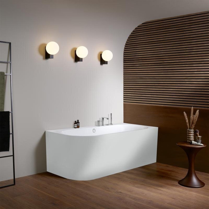 Corner bathtub VILLEROY & BOSH Oberon 2.1 Quaryl 180 x 80 cm, UBQ180OBN9CR00VD01