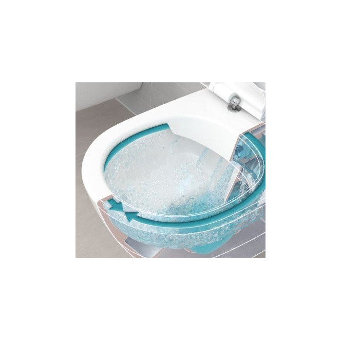 Pakabināms tualetes pods VILLEROY & BOCH Avento DirectFlush ar mīkstā aizvēršanas vāku Ceramic Plus pārklājums, 5656RSR1