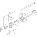 Frost-free outdoor faucet HANSA 450 mm, 69509101