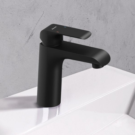 RAVAK Flat sink mixer with bottom valve, X070172