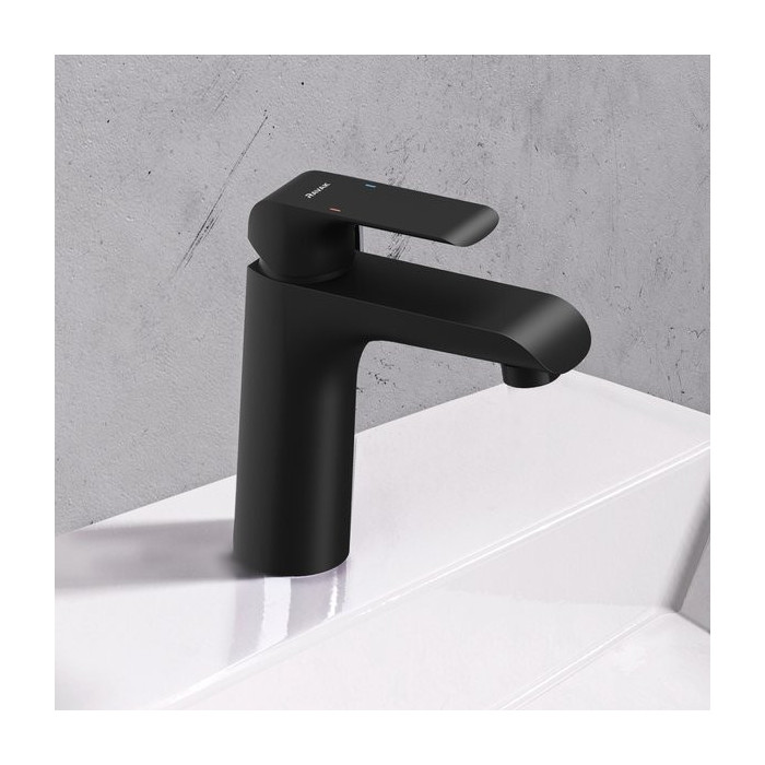 RAVAK Flat sink mixer with bottom valve, X070172