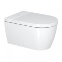 Hanging unit with bidet function DURAVIT SensoWash D-Neo Compact with soft-closing lid
