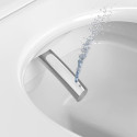 Hanging unit with bidet function DURAVIT SensoWash D-Neo Compact with soft-closing lid