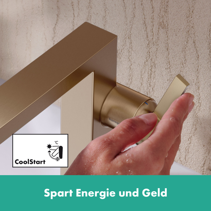 Izlietnes jaucējkrāns ar apakšējo vārstu HANSGROHE Tecturis E 240, 73070140