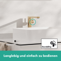 Izlietnes jaucējkrāns ar apakšējo vārstu HANSGROHE Tecturis E 240, 73070140
