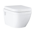 Piekaramais tualets GROHE Euro Ceramic Rimless ar sēde un softclosing vāku, 39703000