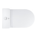 GROHE Bau Ceramic toilet with soft-closing lid, side connection