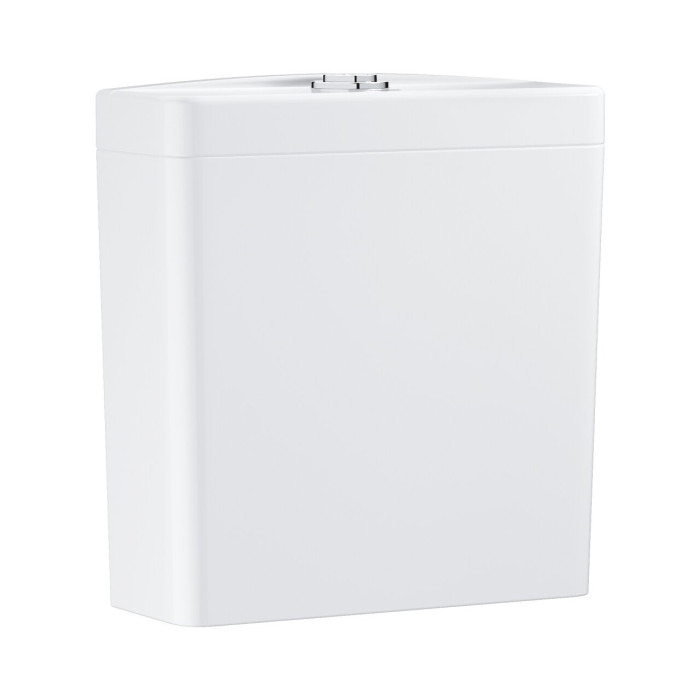 GROHE Bau Ceramic toilet with soft-closing lid, side connection