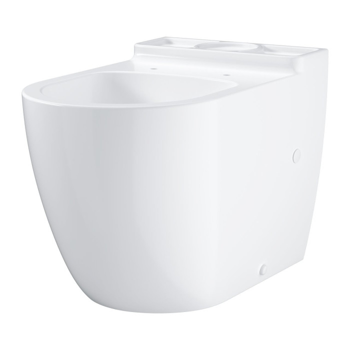GROHE Bau Ceramic toilet with soft-closing lid, side connection
