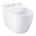 Устанавливаемый унитаз GROHE Bau Ceramic с мягким закрыванием крышки, боковое подключение