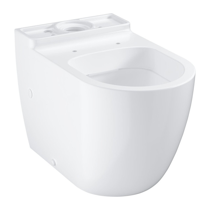 Uzstādāms tualetes pods GROHE Bau Ceramic ar mīksto aizvēršanas vāku, sānu pieslēgums