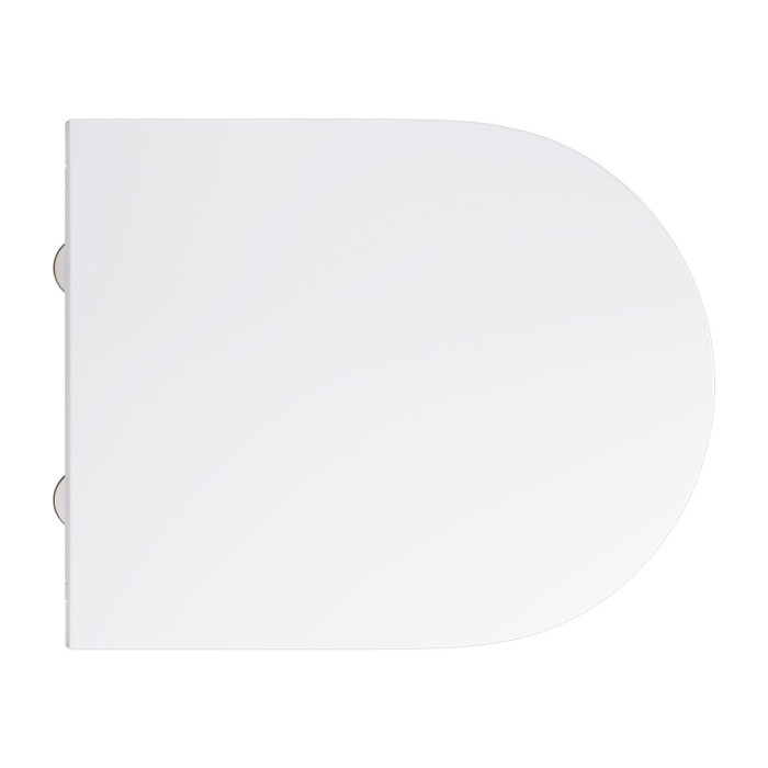 GROHE Bau Ceramic toilet with soft-closing lid, side connection