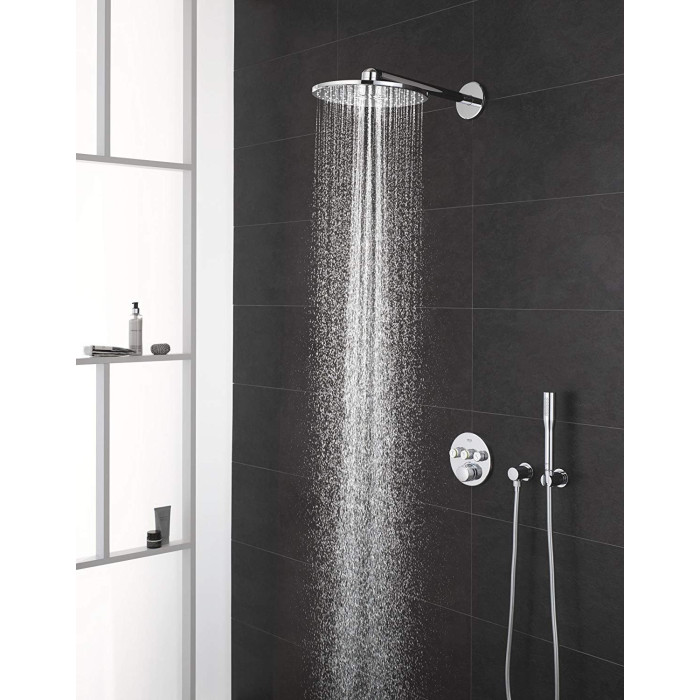 Потолочная термостатическая душевая система GROHE Atrio Rainshower Cosmopolitan 310, нержавеющая сталь