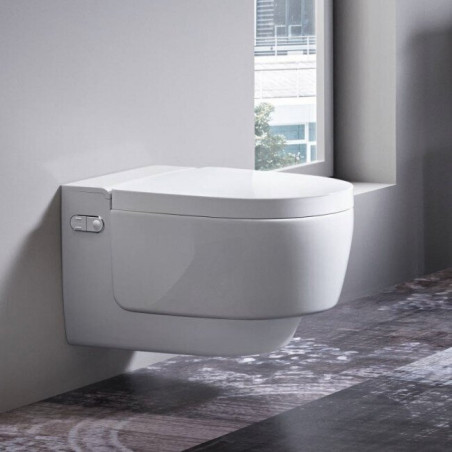 Gudrs piekārts tualetes pods ar bidē funkciju GEBERIT AquaClean Mera Classic, 146201111