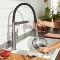 Kitchen mixer with flexible hose BLANCO Sonea-S Flexo, 526616