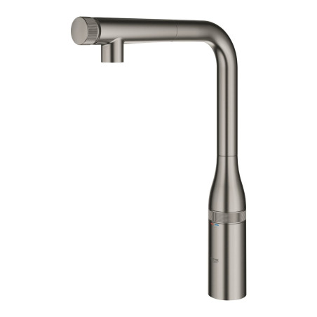 Virtuves (izlietnes) maisītājs ar izvelkamu snapu GROHE Essence SmartControl, 31615AL0
