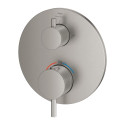 Potinkinis termostatiskais dušš maisītājs GROHE Atrio 2 izejas, supersteel, 24358DC0
