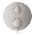 Potinkinis termostatiskais dušš maisītājs GROHE Atrio 2 izejas, supersteel, 24358DC0