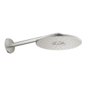 Stacionārā dušas galva ar turētāju GROHE Rainshower SmartActive 310 mm 2jet, supersteel, 26475DC0
