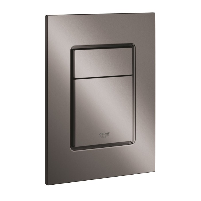 WC ūdens nolaides poga GROHE Skate Cosmopolitan S, cieta grafīta, 37535A00