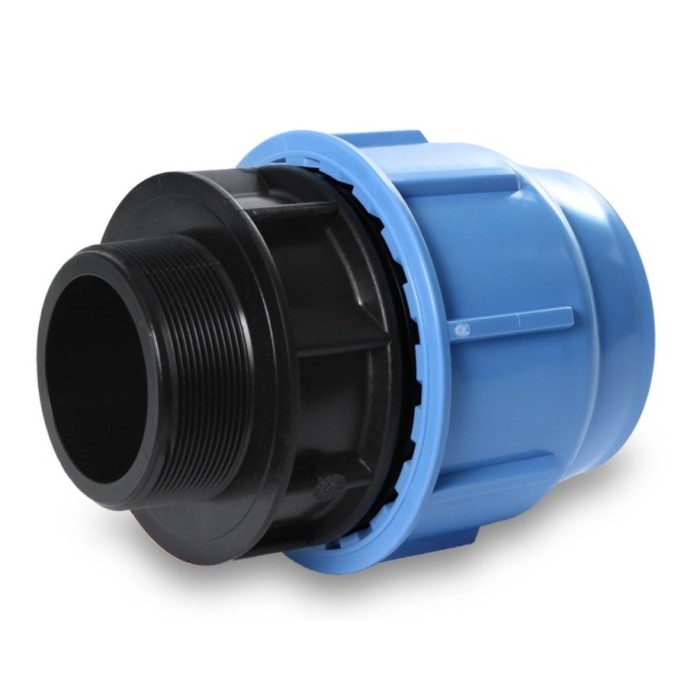 Пластиковое зажимное соединение для ПЭ трубы SAB 110 x 4"" наружное