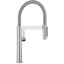 BLANCO Culina-S II Mini kitchen (sink) faucet with pull-out spray, stainless steel finish, 527467