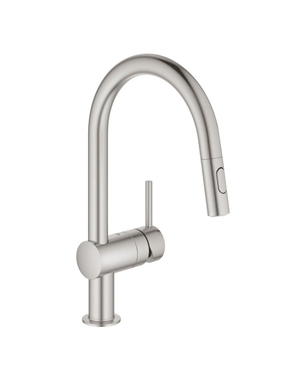 Кухонный смеситель с выдвижным изливом GROHE Minta, 32321DC2