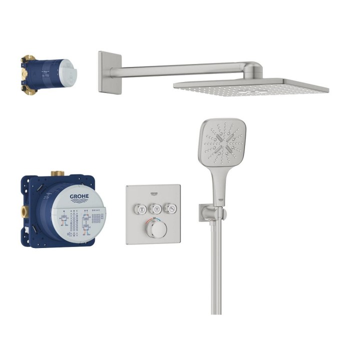 Potinkas termostata dušas komplekts GROHE Grohtherm SmartControl, 34864DC0