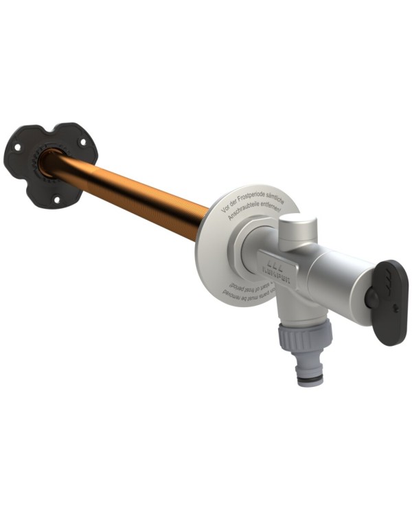 Neaizsalsto āra krāns KEMPER Frosti 150 / 415 mm biezām sienām ar digu, 5780301500