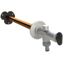 Neaizsalsto āra krāns KEMPER Frosti 150 / 415 mm biezām sienām ar digu, 5780301500