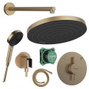 Встраиваемый термостатический душевой комплект HANSGROHE Pulsify S, HANSG10