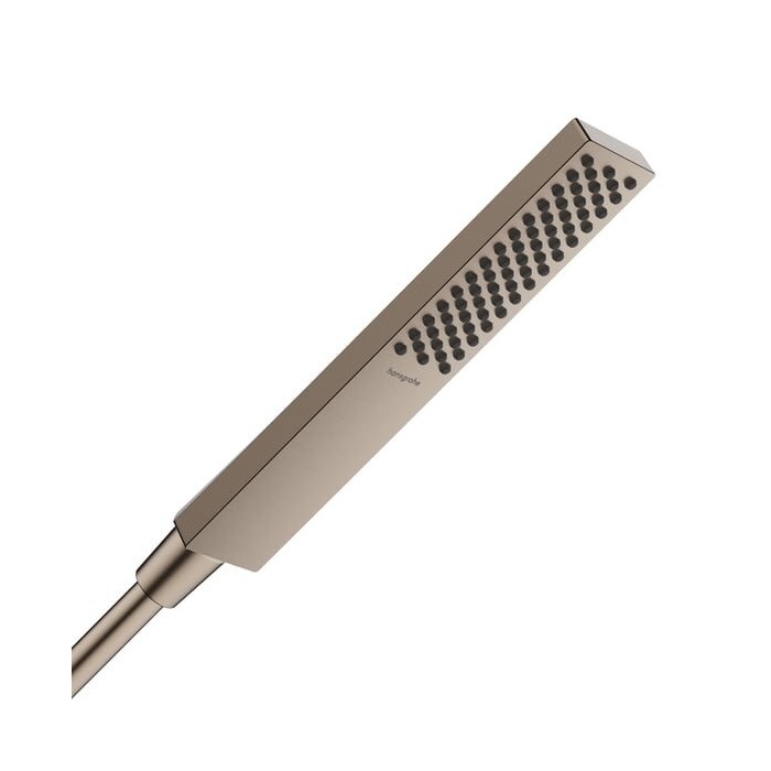 Ручной душ HANSGROHE Pulsify E 100, 1 струя EcoSmart+, состаренная бронза, 24321140