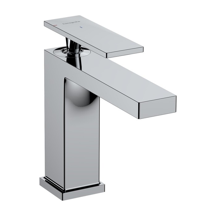 Washbasin mixer with bottom valve HANSGROHE Tecturis E 100, EcoSmart+, 73014000
